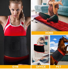 Load image into Gallery viewer, JuvaSlim Red Light Therapy Weight Loss Pain Relief Belt OSFM