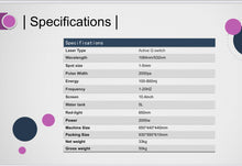 Load image into Gallery viewer, New JuvaRase Tattoo Removal and Skin Rejuvenation Machine