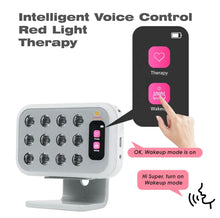 Load image into Gallery viewer, New JuvaVoice “Alexus” Voice Activated Intelligent Red Light Therapy Skincare, Anti Aging, Sleep Aid Portable Device