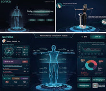 Load image into Gallery viewer, SmartBody 8 Electrode Multi Frequency 25 Point Reporting Body Composition Analyzer