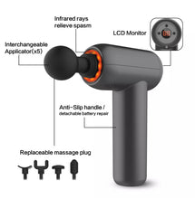 Load image into Gallery viewer, New JuvaGun Percussive Massage Therapy and Red Light Therapy Gun