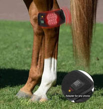 Load image into Gallery viewer, New JuvaHoof Quad Red Light Therapy Pain Relief Hoof Wraps for Horses and Companion Animals (4 Wraps Per Set)