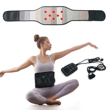 Load image into Gallery viewer, Bon Charge PEMF Infrared Red Light Therapy Belt negative ion therapy portable home use travel Jade hot stone tourmaline therapy pain relief weight loss skincare