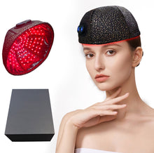 Load image into Gallery viewer, Capillus Theradome Irestore professional home use red light therapy infrared hair restoration portable scalp health cap wireless non surgical hair transplant alternative andogenetic alopecia hair loss thinning hair receding hair line balding