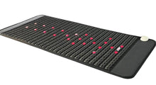 Load image into Gallery viewer, Jade hot stone infrared therapy sauna heating 6 Stone mat magnetic field Therapy pemf pulsed pain relief stress sleep aid natural tourmaline heating pad oversized xl large tall full size