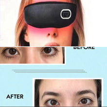 Load image into Gallery viewer, Dennis Gross MD Eye Massager with Heat, Eye Mask with Bluetooth Music and Air Compression, Eye Relax Face Massager for Migraine, Stress Relief Gifts for Mom Dad Birthday Gifts for Women Men DRx spectralite led red Light currentbody Therapy eye mask anti aging sleep aid amber infrared wavelengths pain relief skincare eye mask crows feet sagging skin dark circles dr Harris