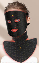 Load image into Gallery viewer, New JuvaMask 3D Silicone Rechargeable Portable 4 Wavelength LED Infrared Light Therapy Skincare Mask with LED Neck Gaiter