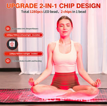 Load image into Gallery viewer, 2026 JuvaMat Standard Sized Economical Total Body Red Light Therapy Mat