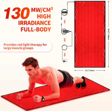 Load image into Gallery viewer, 2026 JuvaMat Standard Sized Economical Total Body Red Light Therapy Mat