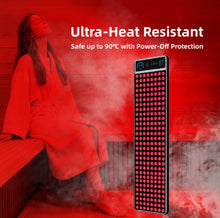 Load image into Gallery viewer, New JuvaMist Home Use Sauna One 1600w Infrared Sauna and Red Light Therapy Waterproof and Heat Resistant Panel