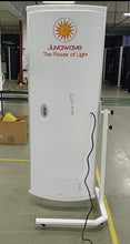 Load image into Gallery viewer, New JuvaTan 360° Canopy Contact Free Indoor Mobile Tanning Bed with Adjustable Hydraulic Stand