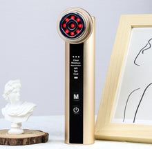 Load image into Gallery viewer, YA MAN YA-MAN radio frequency electro muscle stimulation collagen elastin tighten tone skin close pores Photo Plus Prestige SP Multi-powered anti-ageing device using LED, EMS, RF and microcurrent home use portable skincare device salon spa professional dermatology lifting beauty home care technology Powerful clinical anti-ageing technology reduces fine lines and wrinkles, hyperpigmentation and acne scarring while visibly tightening the skin