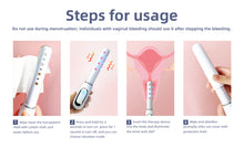 Load image into Gallery viewer, JuvaBuzz Portable Vaginal Rejuvenation Red Blue LED Light Vibration Wand