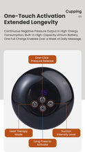 Load image into Gallery viewer, New JuvaCup Dynamic Smart Cupping with Red Light Therapy Infrared Heat and Massage Therapy