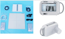 Load image into Gallery viewer, JuvaRay Mobile Handheld Digital X Ray Generator with Wireless Flat Panel Detector
