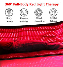 Load image into Gallery viewer, JuvaPod 360° Total Body Red Light Therapy Sleeping Bag