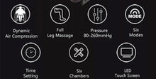 Load image into Gallery viewer, JuvaSleeve AI Rechargeable Full Leg 6 Chamber Recovery Boots with Upgraded Controller