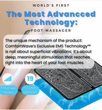 Load image into Gallery viewer, JuvaSoothe EMS Foot Massager with Remote Control