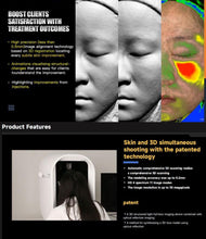 Load image into Gallery viewer, JuvaScan Intelligent 3D AI Real Time Skin Analysis System with Included 10th Generation IPAD