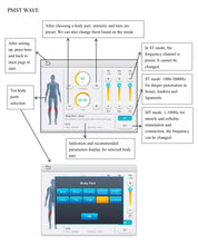 Load image into Gallery viewer, PMST WAVE 3 in 1 PEMF Physio Magneto,Infrared Laser and ShockWave Therapy machine for musculoskeletal disorders.