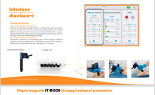 Load image into Gallery viewer, PMST WAVE 3 in 1 PEMF Physio Magneto,Infrared Laser and ShockWave Therapy machine for musculoskeletal disorders.