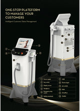 Load image into Gallery viewer, Silk Pro 2000w Intelligent 735nm 808nm 1064nm 3 Wavelength Hair Removal Laser for All Skin Types