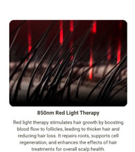 Load image into Gallery viewer, New JuvO S3 Scalp Massaging Brush with Red Light Therapy