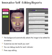 Load image into Gallery viewer, 2025 JuvaMap AI 17 Indicator 3D Skin Analyzer with Included 13.3” Android Tablet