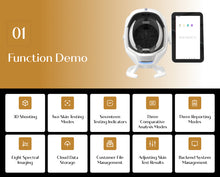 Load image into Gallery viewer, 2025 JuvaMap AI 17 Indicator 3D Skin Analyzer with Included 13.3” Android Tablet