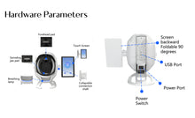 Load image into Gallery viewer, 2025 JuvaMap AI 17 Indicator 3D Skin Analyzer with Included 13.3” Android Tablet