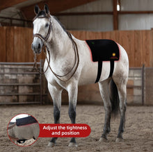 Load image into Gallery viewer, New JuvaGuard Red Light Therapy Spur Guard for Horses