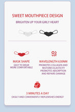 Load image into Gallery viewer, New JuvaPlump 4 Mode LED Red Light Therapy Lip Plumper and Smile Restorer Mask