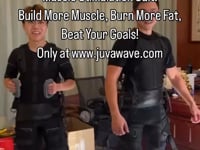 Load and play video in Gallery viewer, 2025 JuvaSuit Professional EMS Electro Muscle Stimulation Fat Burning Split Vest Wet Suit