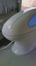 Load and play video in Gallery viewer, New JuvaSteam 360° Infrared Therapy Sauna POD with MP3 Player