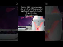 Load and play video in Gallery viewer, New JuvaBrief Men’s Red Light Therapy Prostate Health Device for Overactive Bladder Enlarged Prostate Frequent Urination