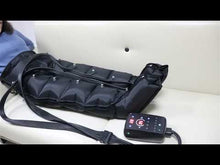 Load and play video in Gallery viewer, JuvaSleeve AI Rechargeable Full Leg 6 Chamber Recovery Boots with Upgraded Controller