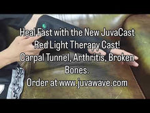 Load and play video in Gallery viewer, New JuvaCast Red Light Therapy Cast
