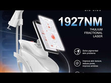 Load and play video in Gallery viewer, 2025 Lumi Glam PRO Android Dual Wavelength Thulium Fraxel Skin Rejuvenation Cosmetic Laser