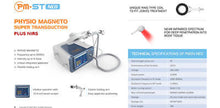 Load image into Gallery viewer, New Physio Magneto NEO PMST Pulsed Super Transduction Magnetic Field Therapy with Infrared Therapy for Pain, Fractures, Wounds