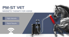 Load image into Gallery viewer, New Physio Magneto ‘War Horse’ Super Transduction Magnetic Field And Infrared Therapy Machine for Pain, Wounds and Fractures