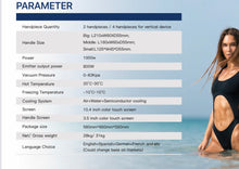 Load image into Gallery viewer, New ‘HotCryo’ 360° Dual Cryolipolysis And Thermotherapy Fat Reduction System