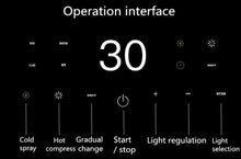 Load image into Gallery viewer, New JuvaFace Pro 8 Color LED Light Therapy Facial Rejuvenation Beauty Arc with Calcium Supplementation, H20 and UV Therapy