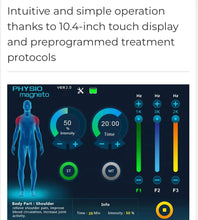 Load image into Gallery viewer, New Physio Magneto NEO PMST Pulsed Super Transduction Magnetic Field Therapy with Infrared Therapy for Pain, Fractures, Wounds
