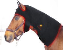 Load image into Gallery viewer, New JuvaCap Equine Infrared Red Light Therapy Poll Cap Neck Wrap Treatment Poll Protection Cap for Neck Pain Injury
