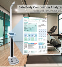 Load image into Gallery viewer, SmartBody 8 Electrode Multi Frequency 25 Point Reporting Body Composition Analyzer

