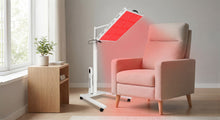Load image into Gallery viewer, New Release JuvaSport 360 ° Voice Command Red Light Therapy Panel with Custom Mode and Included Stand
