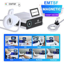 Load image into Gallery viewer, Physio Magneto Super Transduction Magnetic Field Therapy Machine for Muscle bone ligament neuropathy wounds rehabilitation regeneration non surgical shockwave therapy MSK pain musculoskeletal Tesla pemf magnetic pulsed field therapy chakra acupuncture meridian  Chiro chiropractor 
