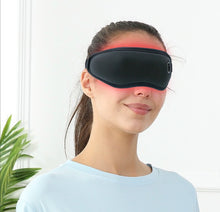 Load image into Gallery viewer, New JuvaEye Red Light Therapy Eye Care Pain Relief Mask with Shiatsu Acupuncture Air Bag Massage Therapy
