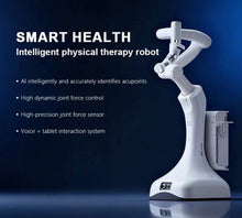 Load image into Gallery viewer, Ai robot immersive smart intelligent physical therapist shockwave therapy emsculpt radio frequency magnetic field therapy remote wireless Bluetooth smart phone android immersive cloud computing data center real time 
