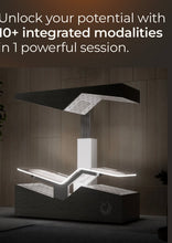 Load image into Gallery viewer, Ammortal luxury zero gravity wellness chamber red light therapy PEMF vibration oxygen therapy led pain relief recovery home use hydrogen therapy  athletic teams sports anti aging wellness holistic full body
